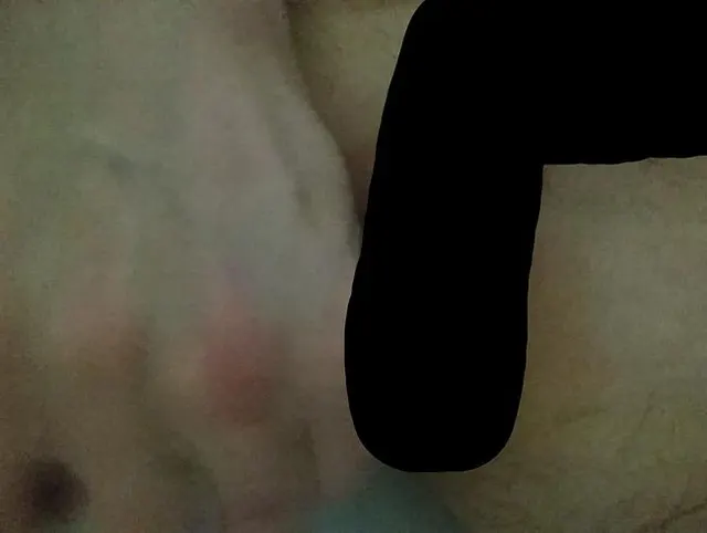 Doppeldildo im Bad 2 43cm lang und 4cm Dick