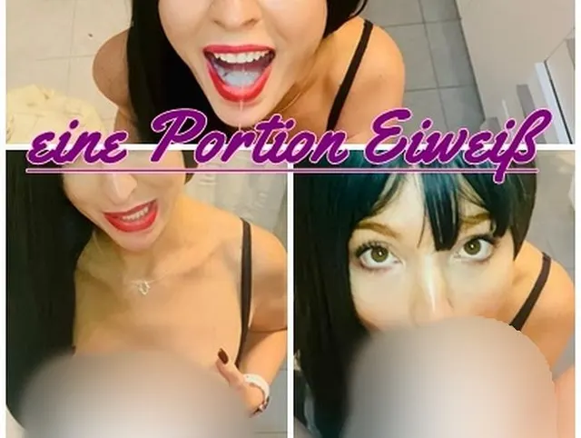 Eine Portion Eiweiß