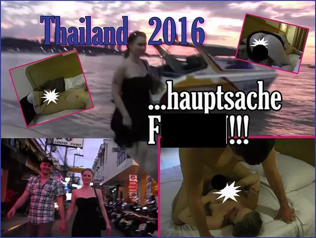 Rattenscharf im Thailand-Urlaub! Touri abgeschleppt!