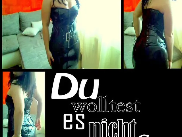 Dominant! Du kleine nutzlose Sklavensau wolltest es nicht anders
