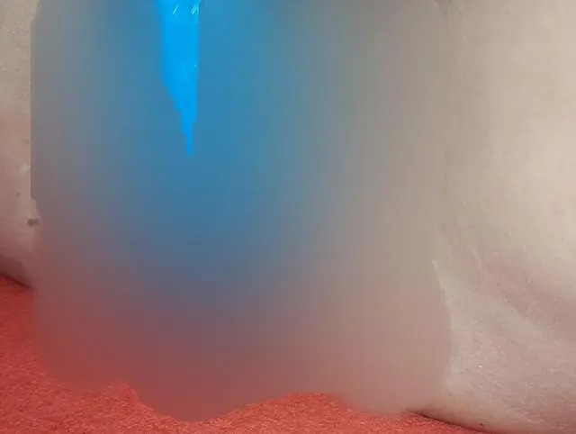 Der Blaue geile Schwanz besorgt es mir