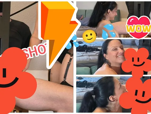 Spermacascade am Pranger 4x das Sperma abgemolken :-) 4 Pillory Cumshots