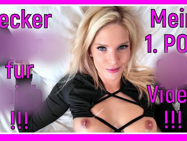 Mein 1. Privates POV Sex Video im Bett!!!