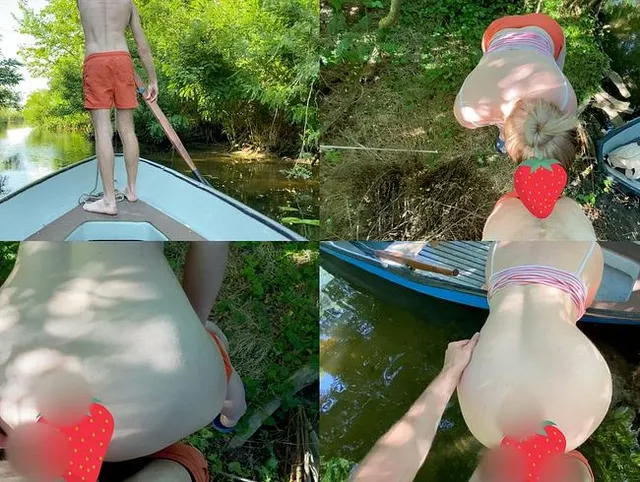 Hör auf zu schwimmen und fick mich - Sex im Freien