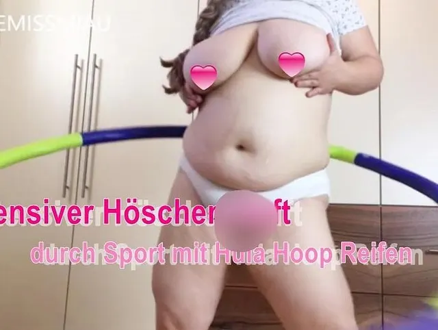 BBW intensiver Duft ins Höschen durch Hula-Hoop