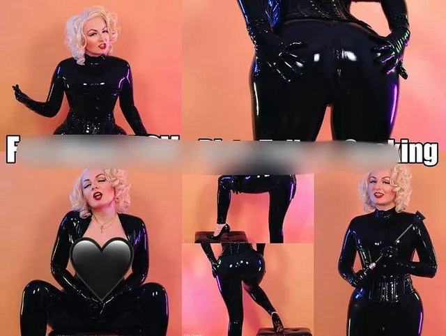 FemDom Latex Rubber Teasing Spanking POV