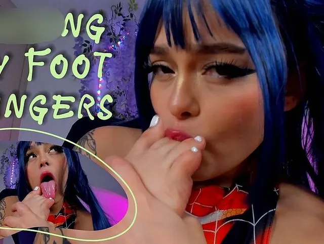 Ich lutsche meine Fußfinger