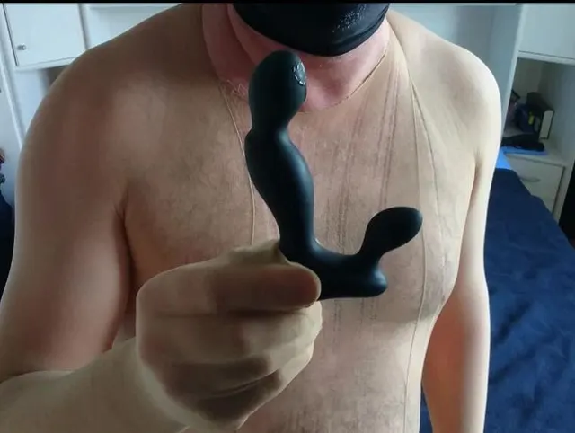 Die FSH und die Maske im Bett ** Prostata Spaß **