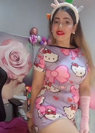 Sexy Tanz im Pyjama.