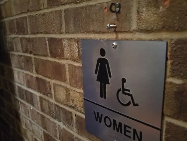 Stop #321 - Public Rest Stop, Public Sink Pee, Almost Caught!