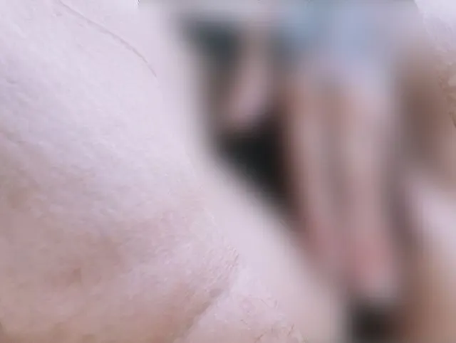 Nahaufnahme der haarigen Muschi