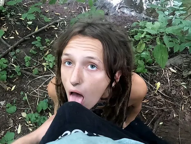 quick blowjob in public