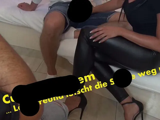 Cuckold-Extrem! Loserfreund lutscht die Sahne weg! (AO)