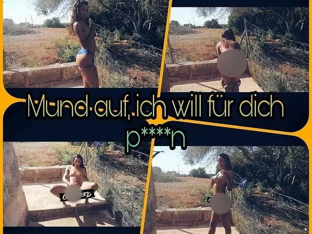 Mund auf ,ich will für dich p****n   >:)