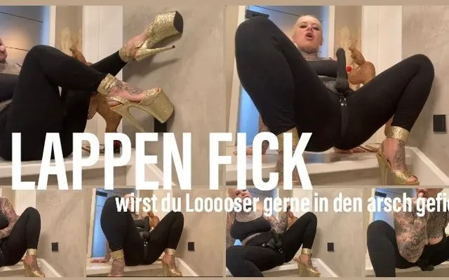LAPPEN FICK! wirst du loooser gerne in den arsch gefickt?