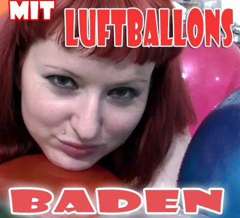 mit Luftballons Baden