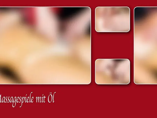 Geile Massagespiele mit Öl