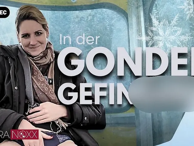 Geile Gondelfahrt: Heimlich fingern nach dem Skifahren!