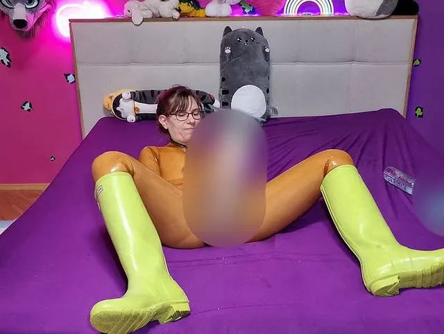 Gummi Hörner in der Fotze