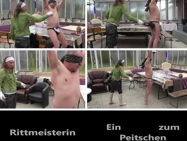 Ein Sklave zum Peitschen