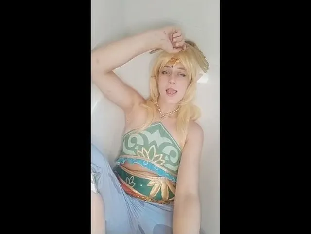 Cosplay verwöhnt die Füße