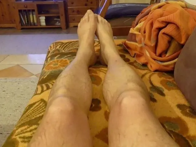 Ladysperma in ihre Strumpfhose