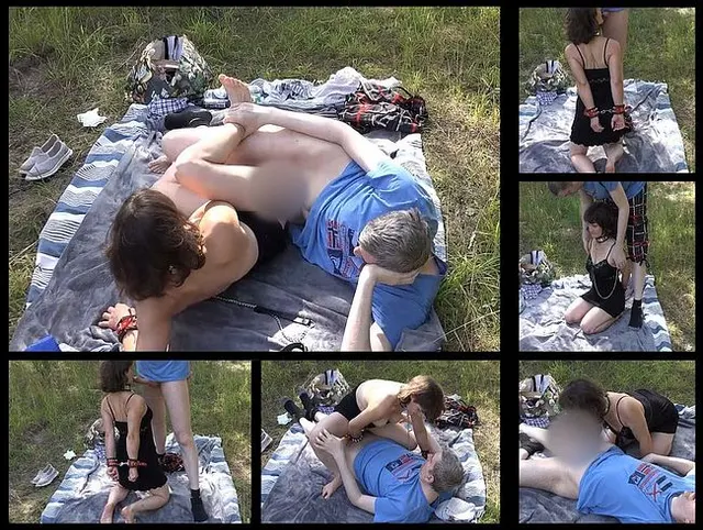 Sexsklavin im Park benutzt zu meinen Vergnügen 2