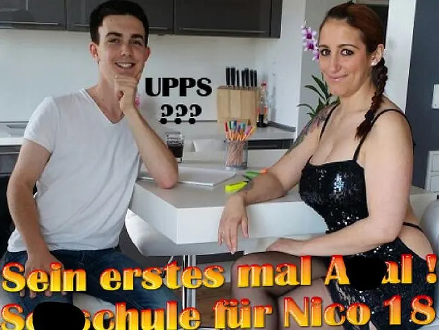 Sein erstes mal Anal ! Sexschule mit Nico 18 !!!