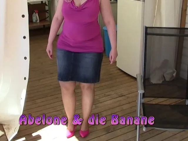 Banane lutschen