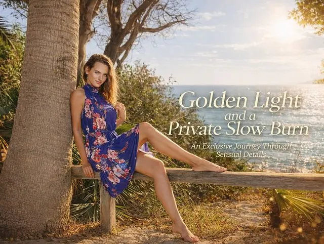 Goldenes Licht und ein privater Slow Burn. Eine exklusive Reise durch sinnliche Details.