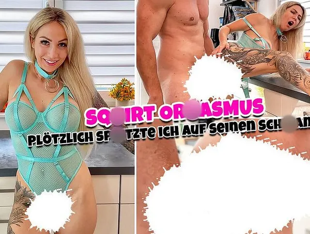 SQUIRT ORGASMUS - Plötzlich spritzte ich auf seinen Schwanz !