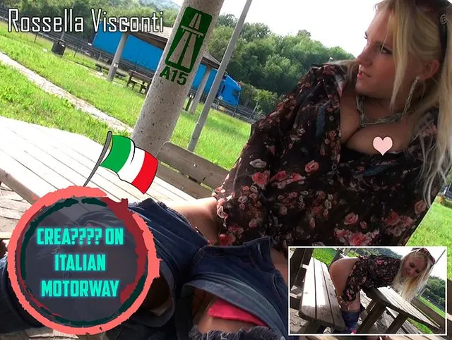Sex Creampie auf A15 Italienische Autobahn
