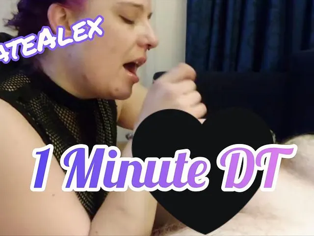 1 Minute Schlampiger Kehlenfick