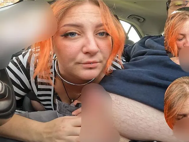 Ich bin schon wieder geil auf seinen Schwanz! Blowjob im Auto