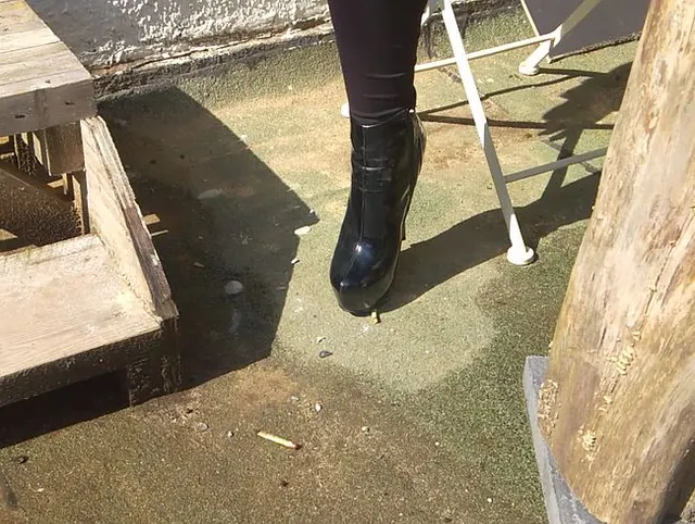 Zigarette in der Sonne