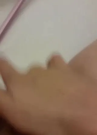 Masturbation in the bathtub and ejaculation