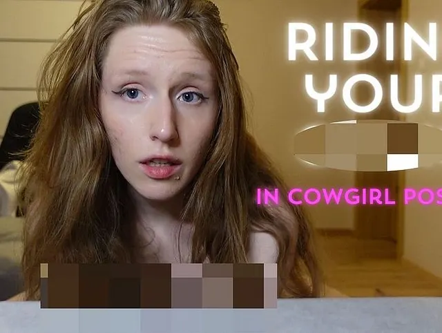 Deinen Schwanz in der Cowgirl-Position reiten