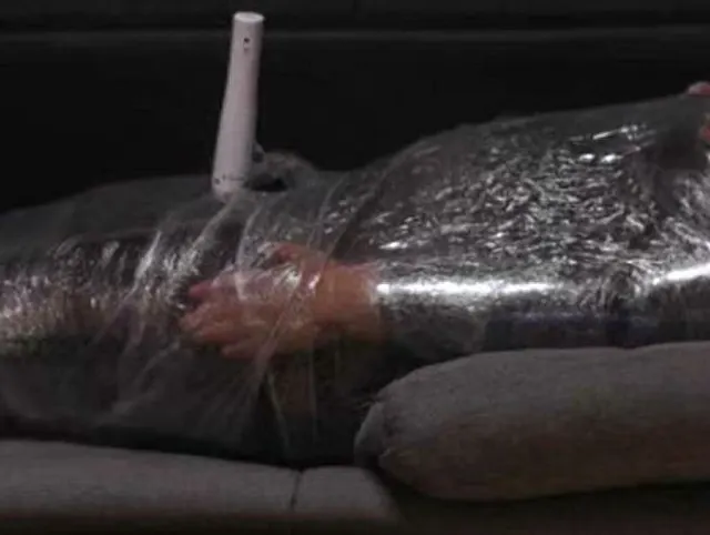 Folienbondage!