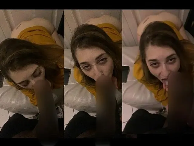 Smoking bbc blowjob