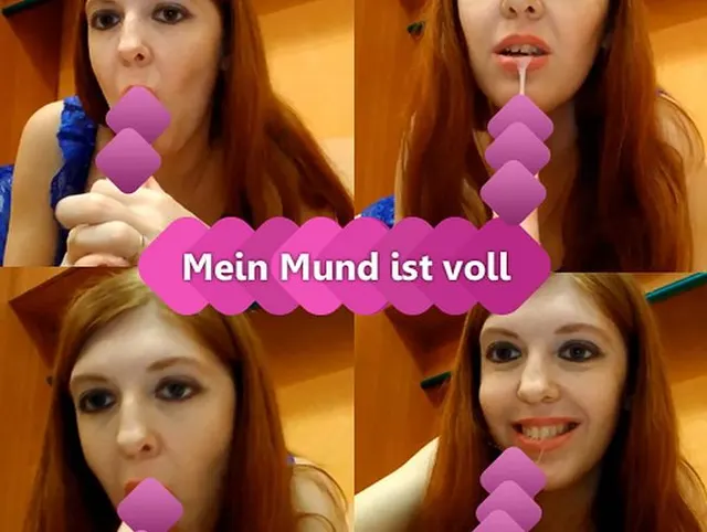 Mein Mund ist voll