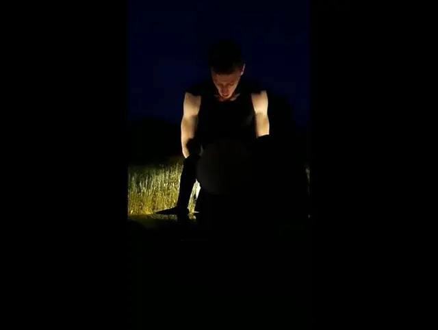 Abends auf der Lichtung
