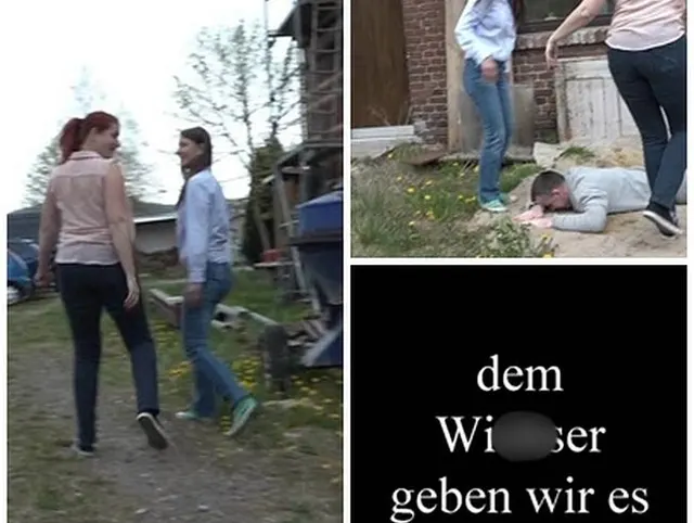 dem Wichser geben wir es