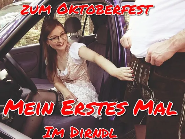 Mein Erstes Mal Sex im Dirndel Oktoberfest Sexpanne Dirndlfick!! Sperma Zapft