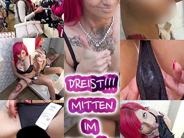 DREIST!! Mitten im Geschäft