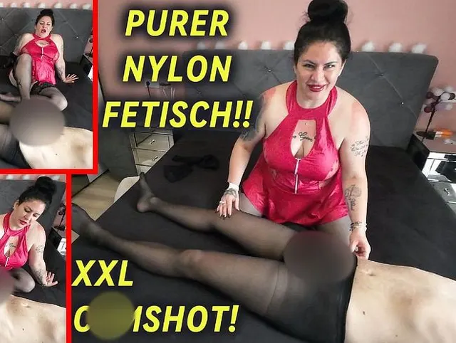 PERVERSE fesselnde NYLON Spiele / EXTREM ABGEWIXXT
