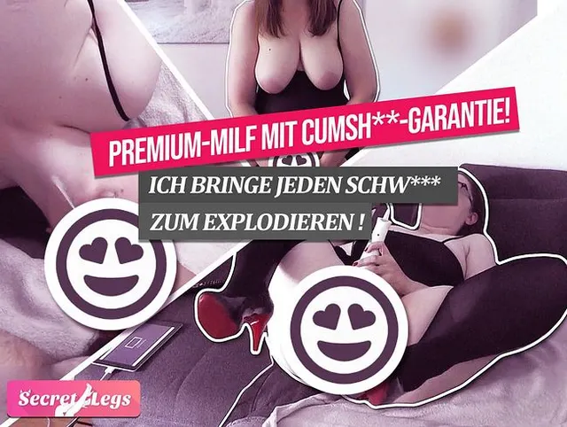 Premium-MILF mit Cumshot-Garantie! Ich bringe jeden Schwanz zum Explodieren!