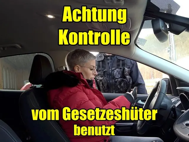 Achtung Kontrolle!!vom Gesetzeshüter benutzt