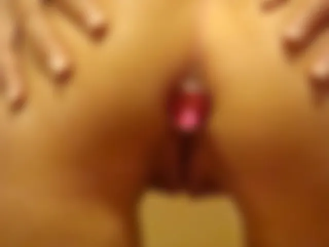 Rose Plug im Arsch und Schwanz in meiner Muschi