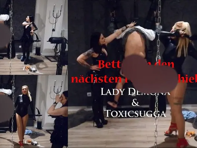 Bettel um den nächsten Peitschenhieb! |by Lady Demona & Toxicsugga