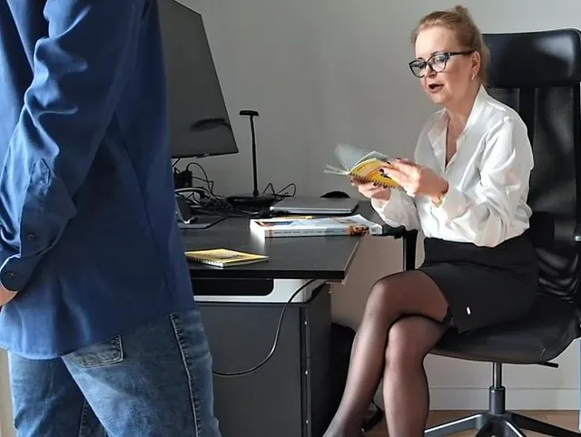 Der Professor und der fleißige, geile Student